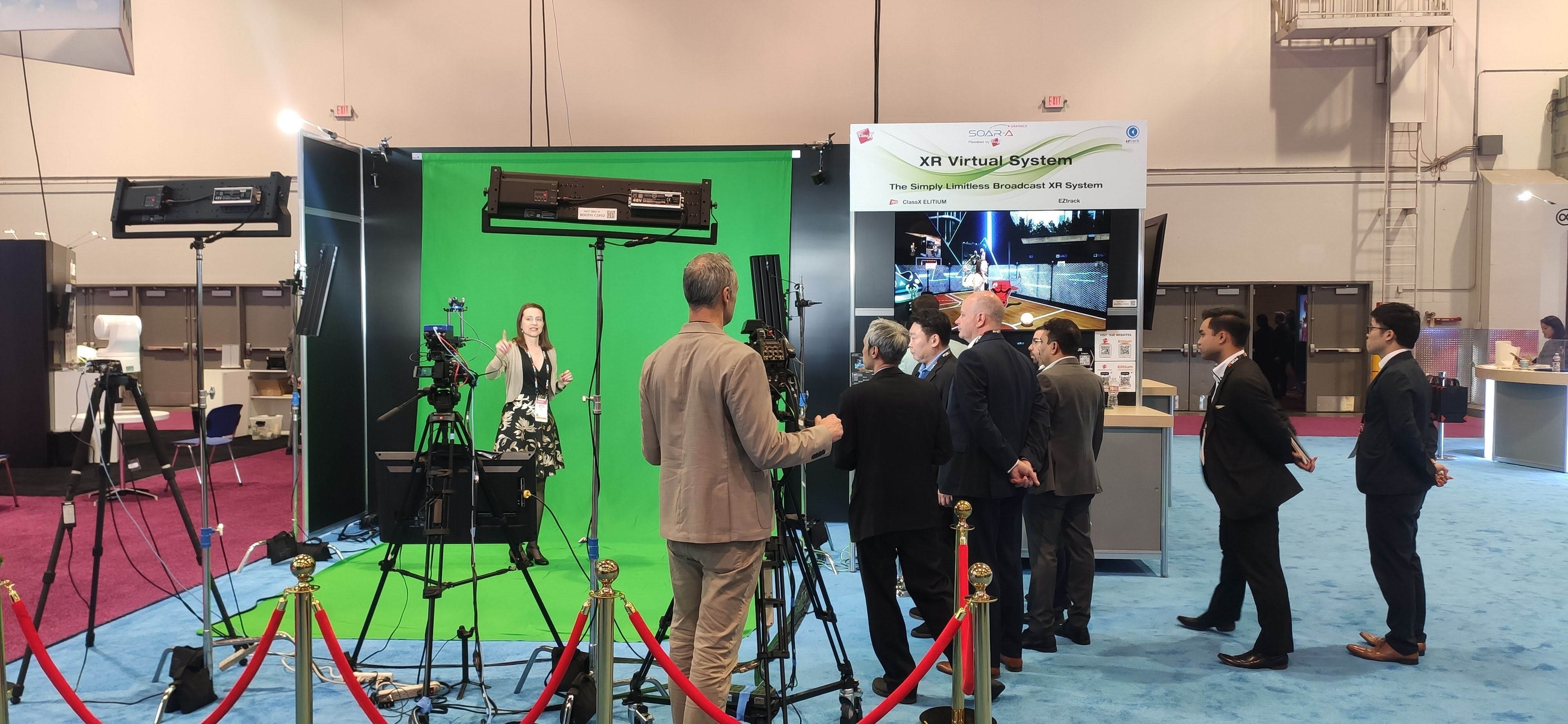 The all-in-one Elitium XR system
 from FOR-A partner ClassX can be used with LED walls