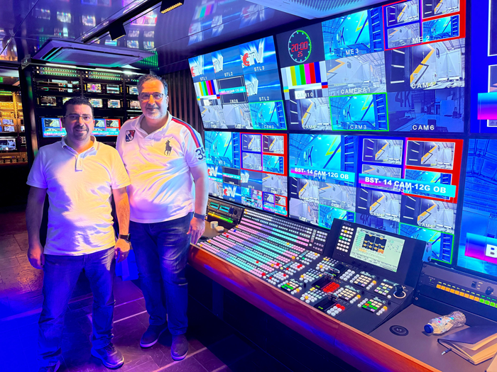 FOR-A 12G truck for Production Crew
