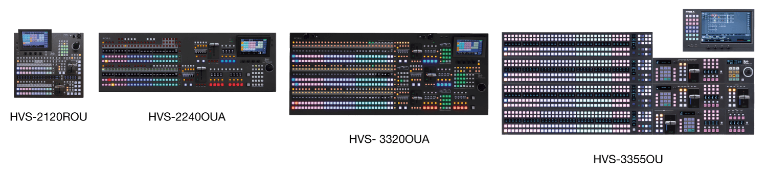 HVS-6000 Control panels