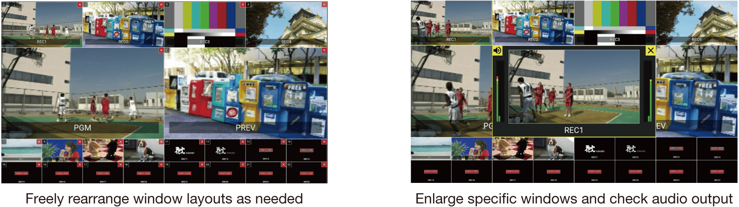 Browser-based multi viewer